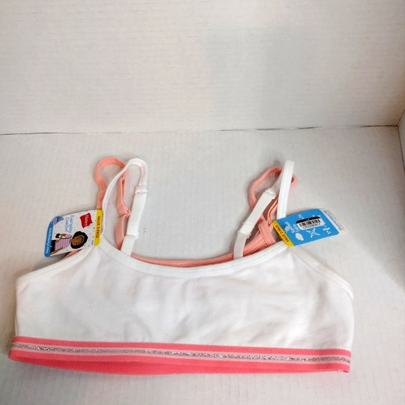 Hanes Other - 🔴 Girls Hanes 2 PK Bra Small
